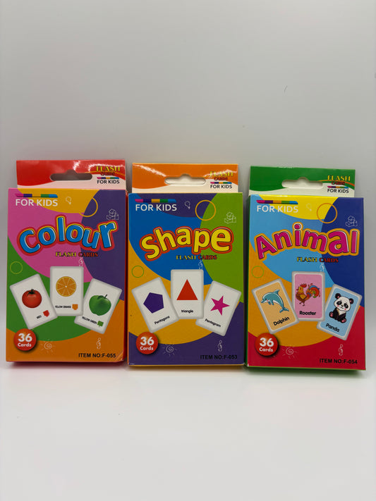 Animal Flash Cards – 36 Cards