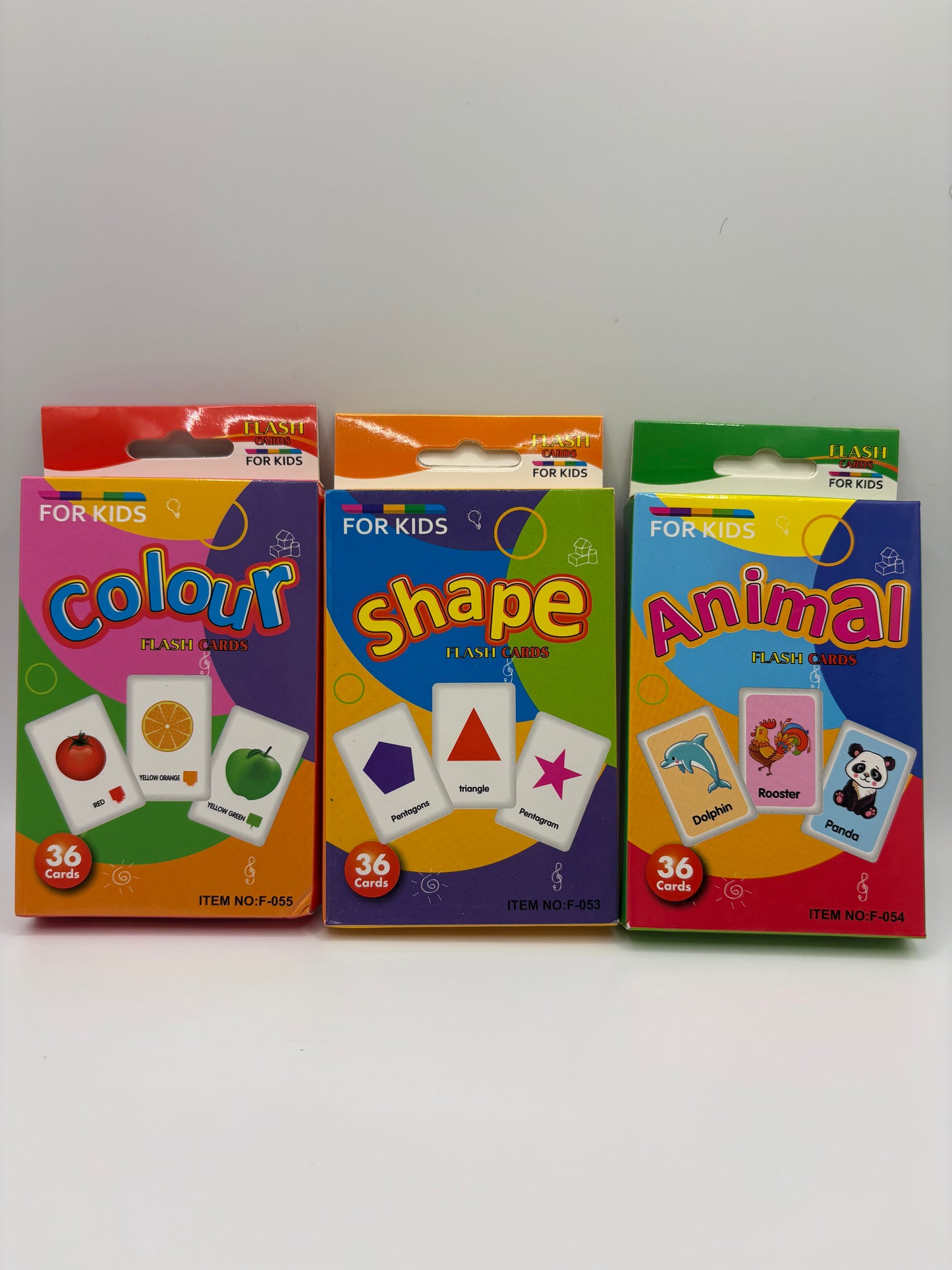 Animal Flash Cards – 36 Cards