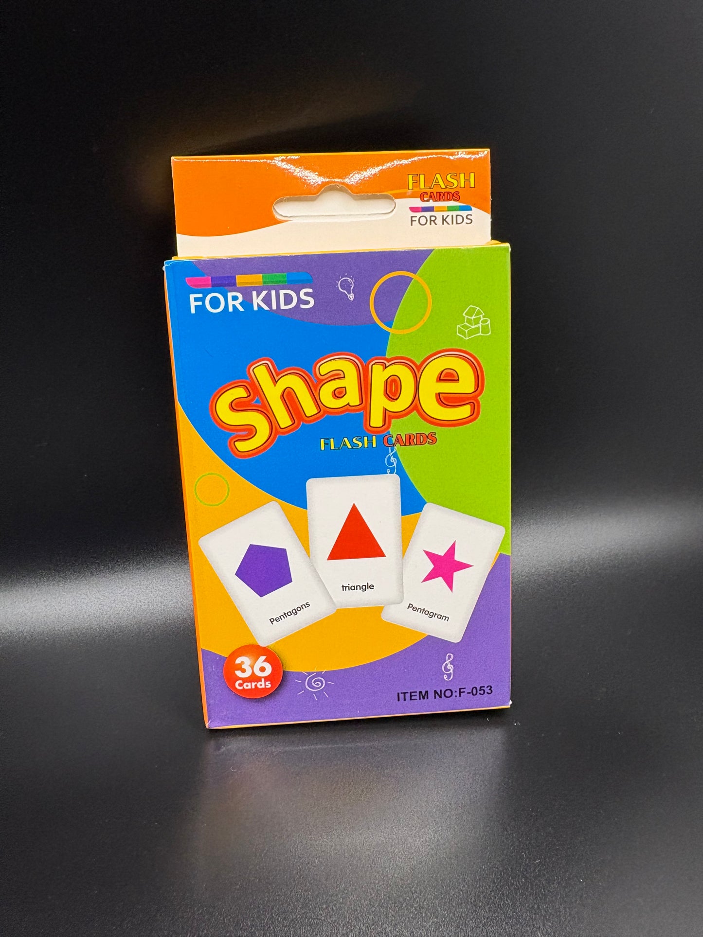 Shape Flash Cards – 36 Cards