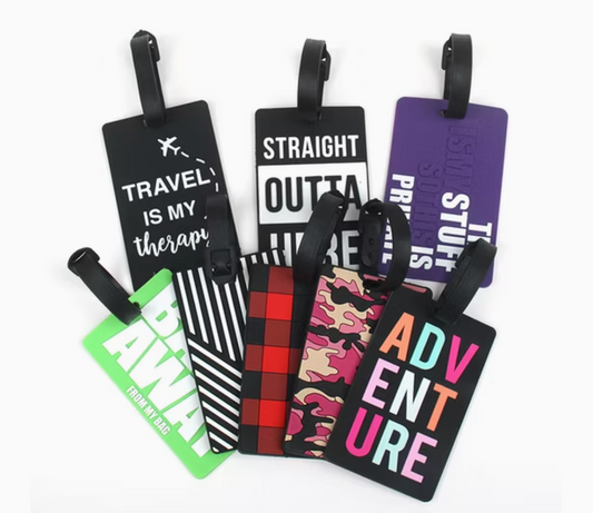Fun Travel Luggage Tags